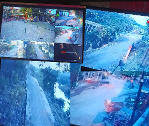 गावांतर्गत सीसीटीव्ही कॅमेरे बसवण्यात आले