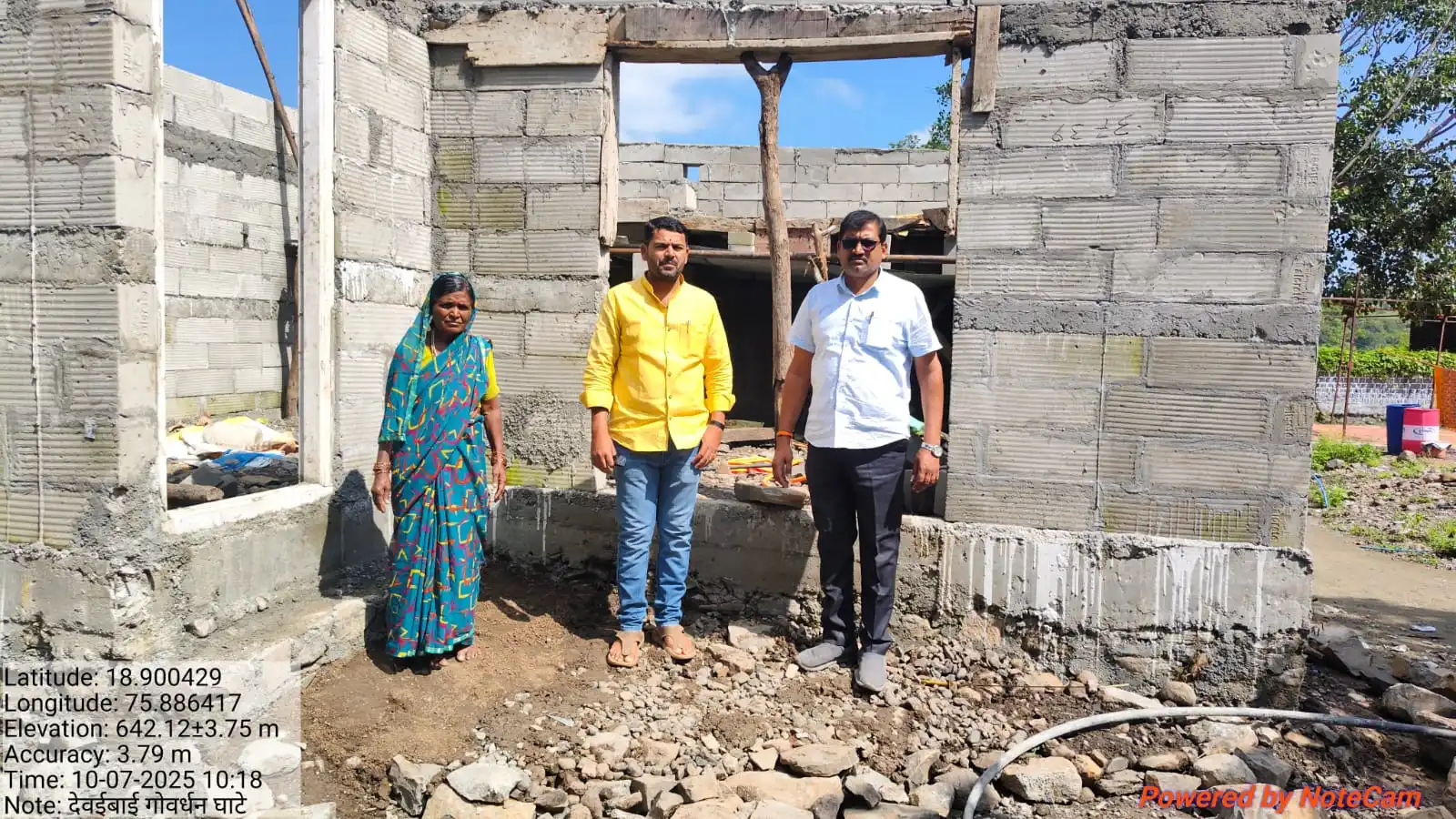 185 ग्रामस्थांना हक्काचे पक्के घर – घरकुल योजना