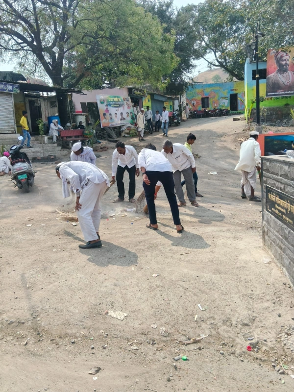 संत गाडगेबाबा ग्राम स्वच्छता अभियान अंतर्गत स्वच्छता मोहीम