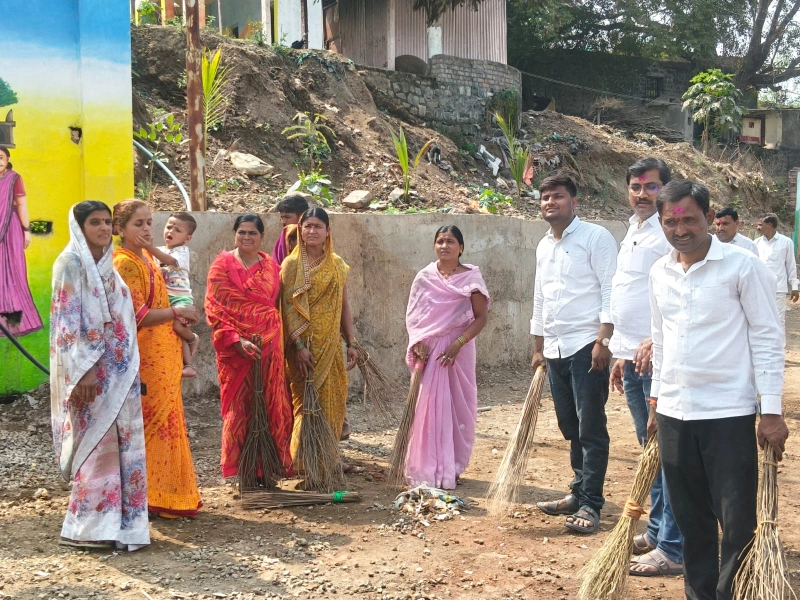 संत गाडगेबाबा ग्राम स्वच्छता अभियान अंतर्गत स्वच्छता मोहीम