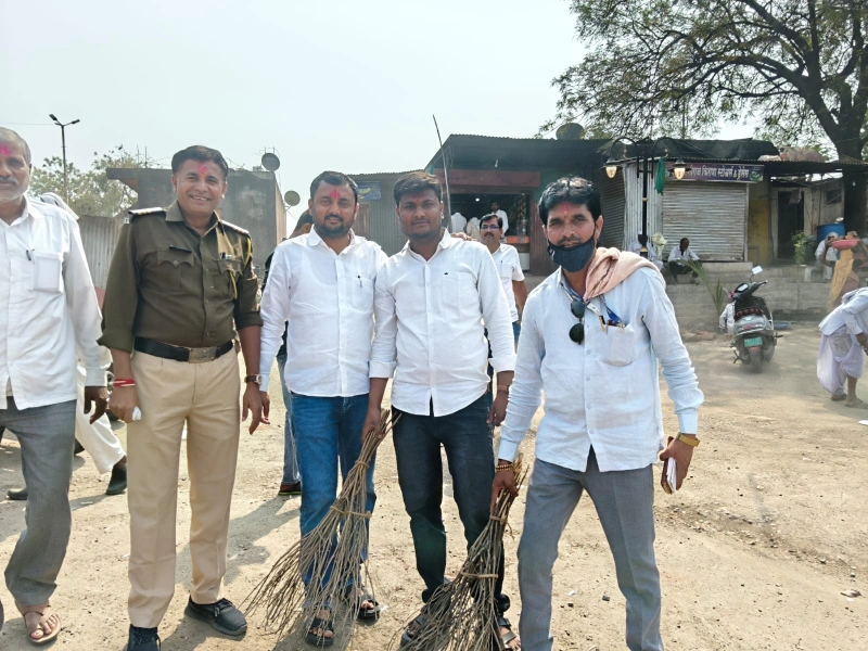 संत गाडगेबाबा ग्राम स्वच्छता अभियान अंतर्गत स्वच्छता मोहीम
