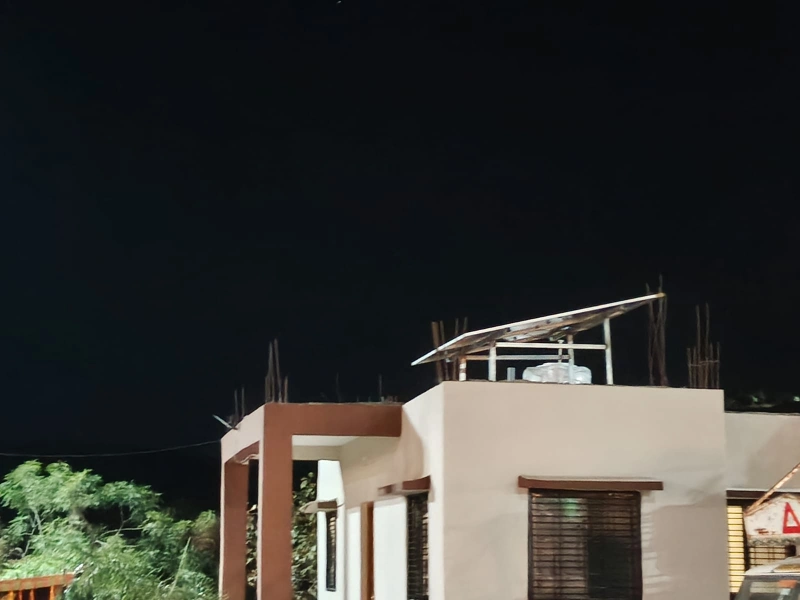 न्यू ग्रामपंचायत बोरफडी सोलर बसवण्यात आले