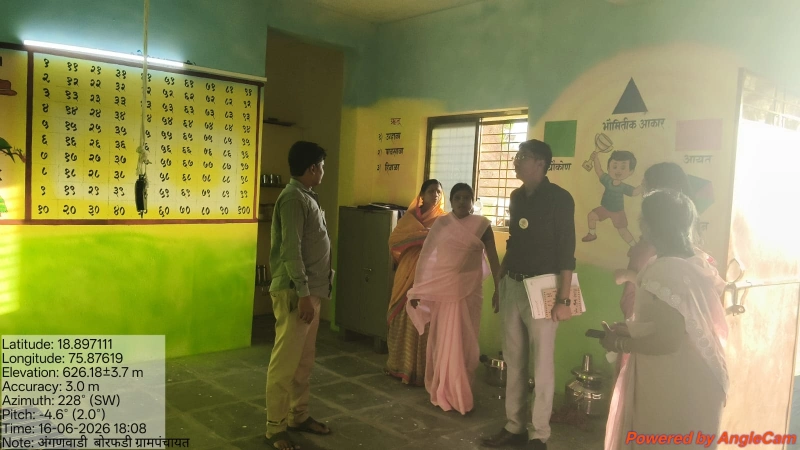 अंगणवाडी पाहणी